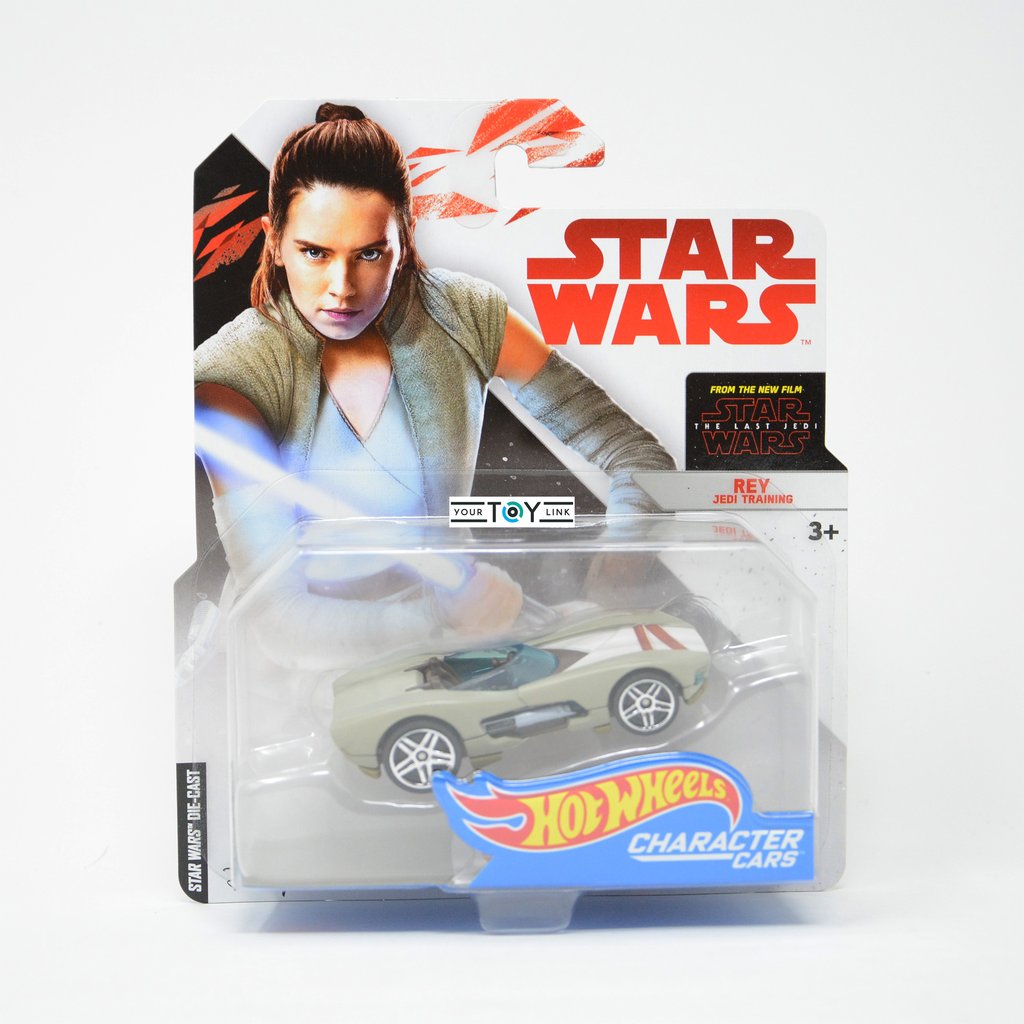 Rey Jakku STAR WARS Die Cast Hot Wheels Character Cars