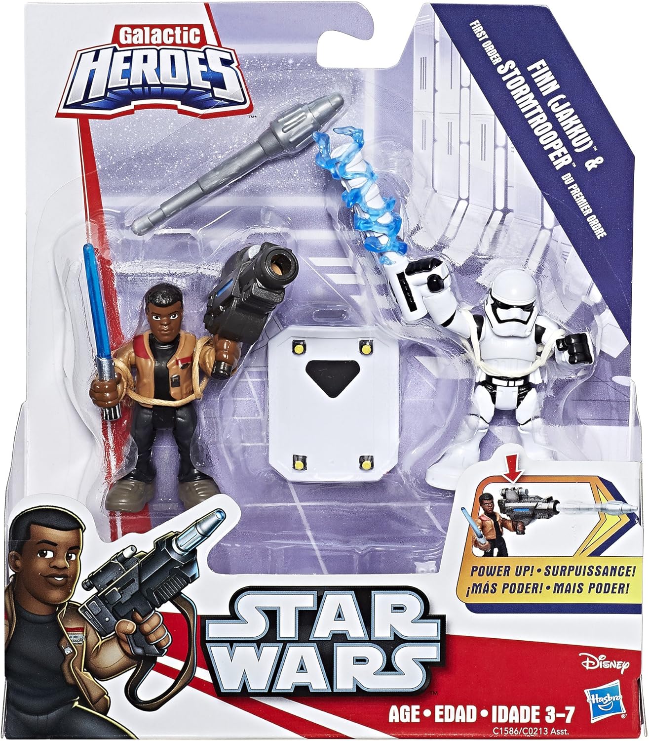 Finn & First Order Stormtrooper