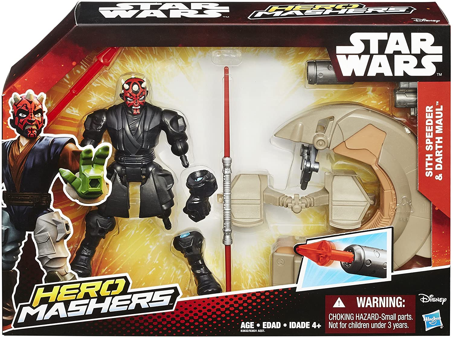 Sith Speeder and Darth Maul