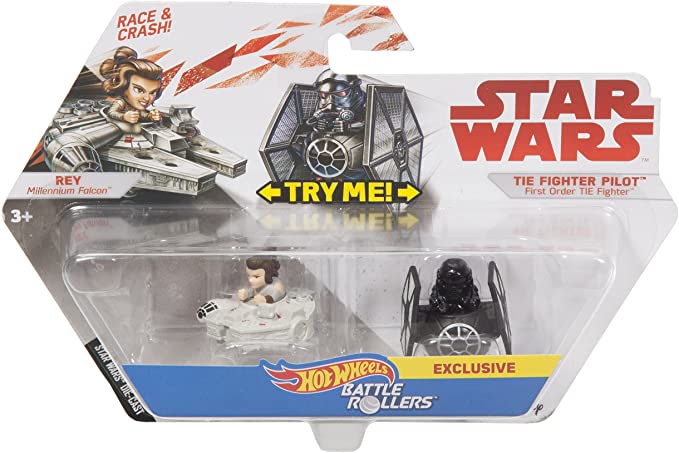 Rey vs. First Order TIE Fighter Pilot