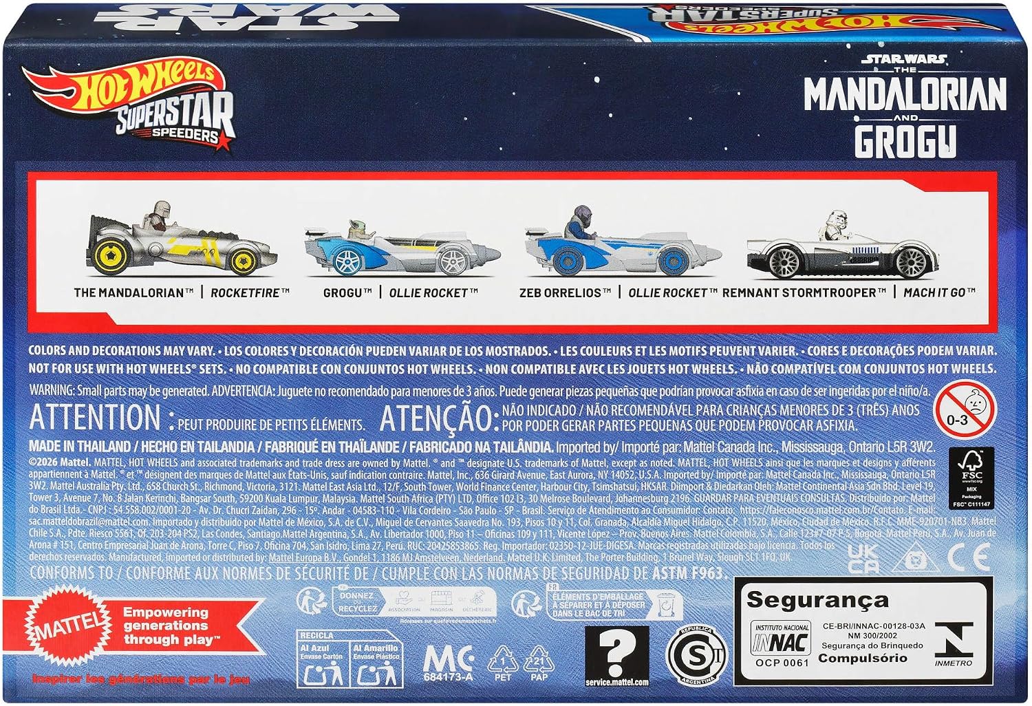 The Mandalorian & Grogu 4-Pack