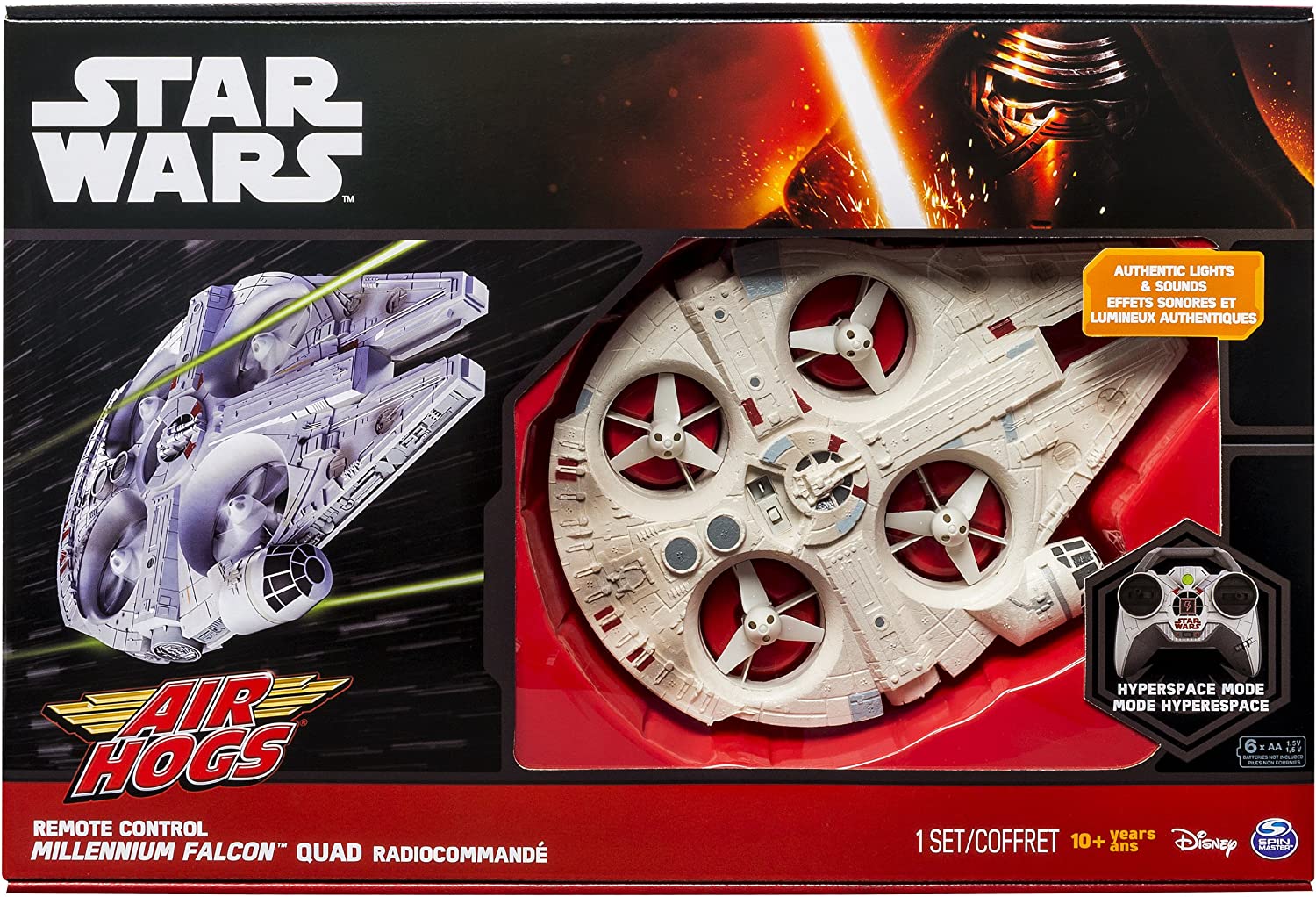 Millennium Falcon Quad