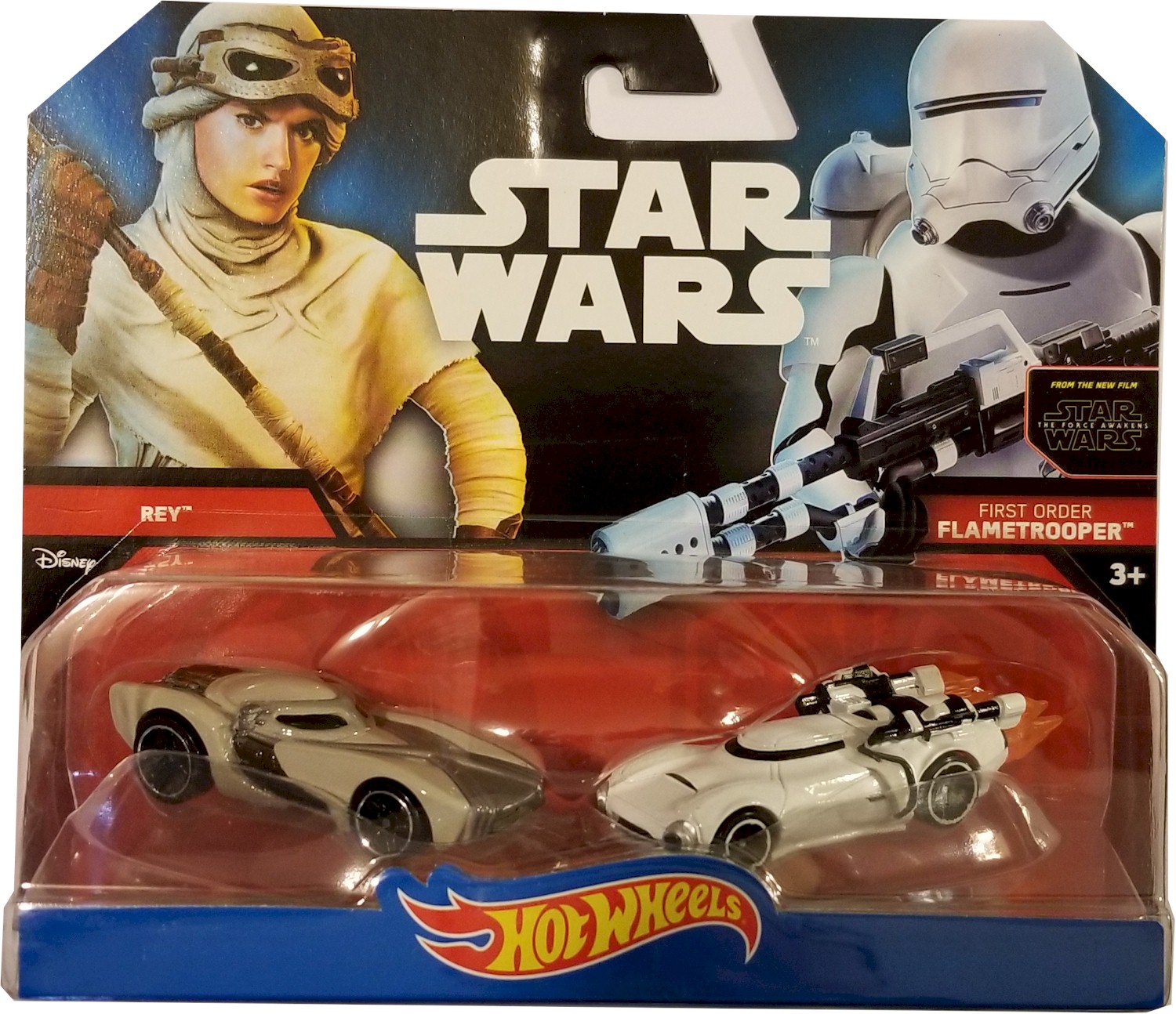 Rey & First Order Flametrooper