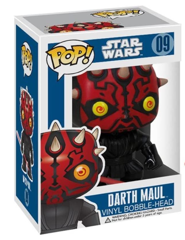 Darth Maul Star Wars Funko (PreDisney) Basic Pops 09