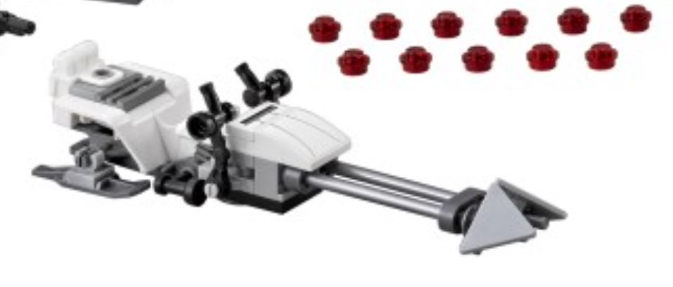 74-Z Speeder Bike | Assault on Hoth - Lego Star Wars (2016