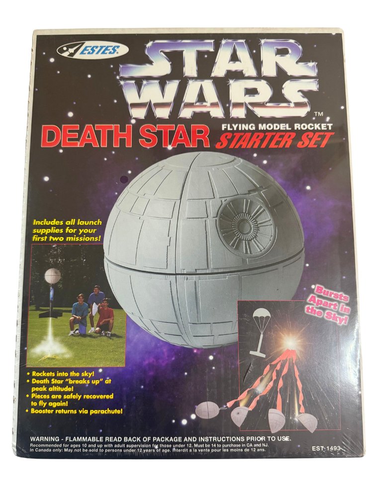 Vintage 1996 Estes Star Wars X-Wing Fighter Flying Model Kit EST 5022