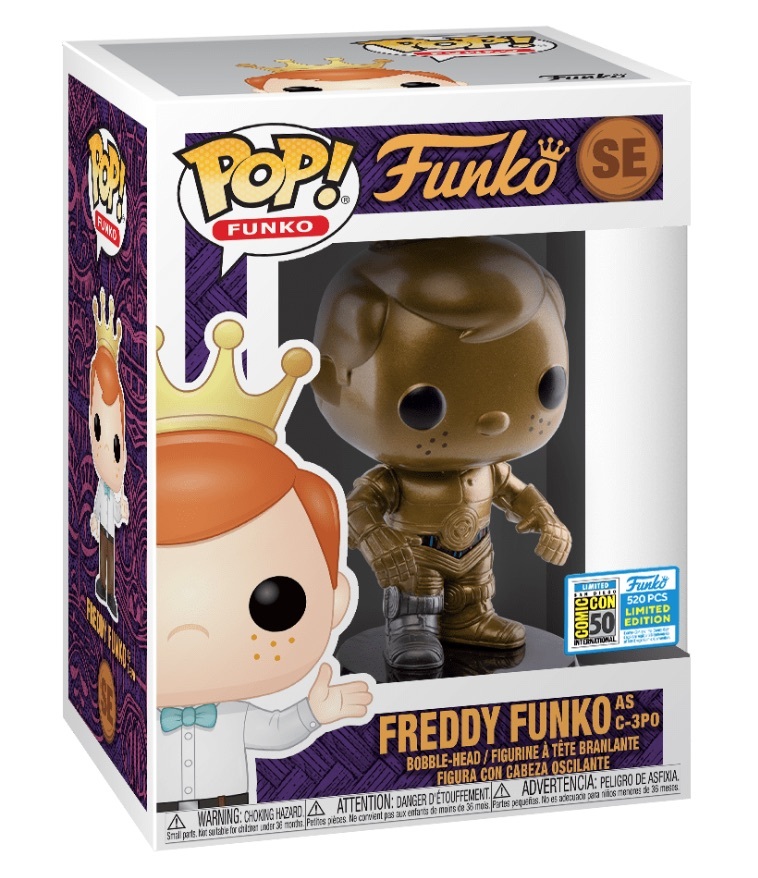 Freddy Funko as C-3PO