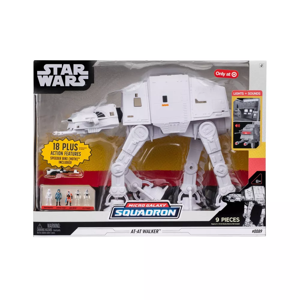 AT-ATウォーカー 「スター・ウォーズ」 マイクロ・ギャラクシー アサルト Star Wars Micro Galaxy AT-AT Walker Playset - 10-inch