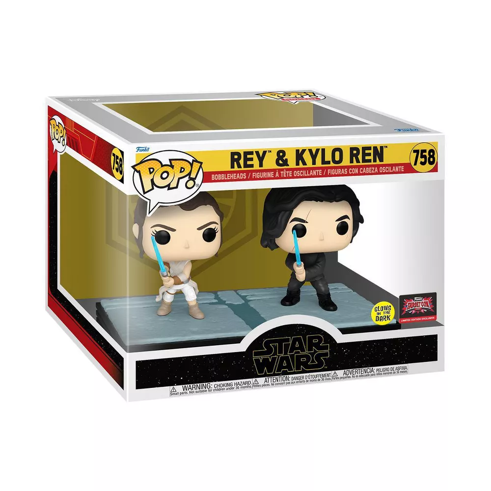 Rey and Kylo Ren