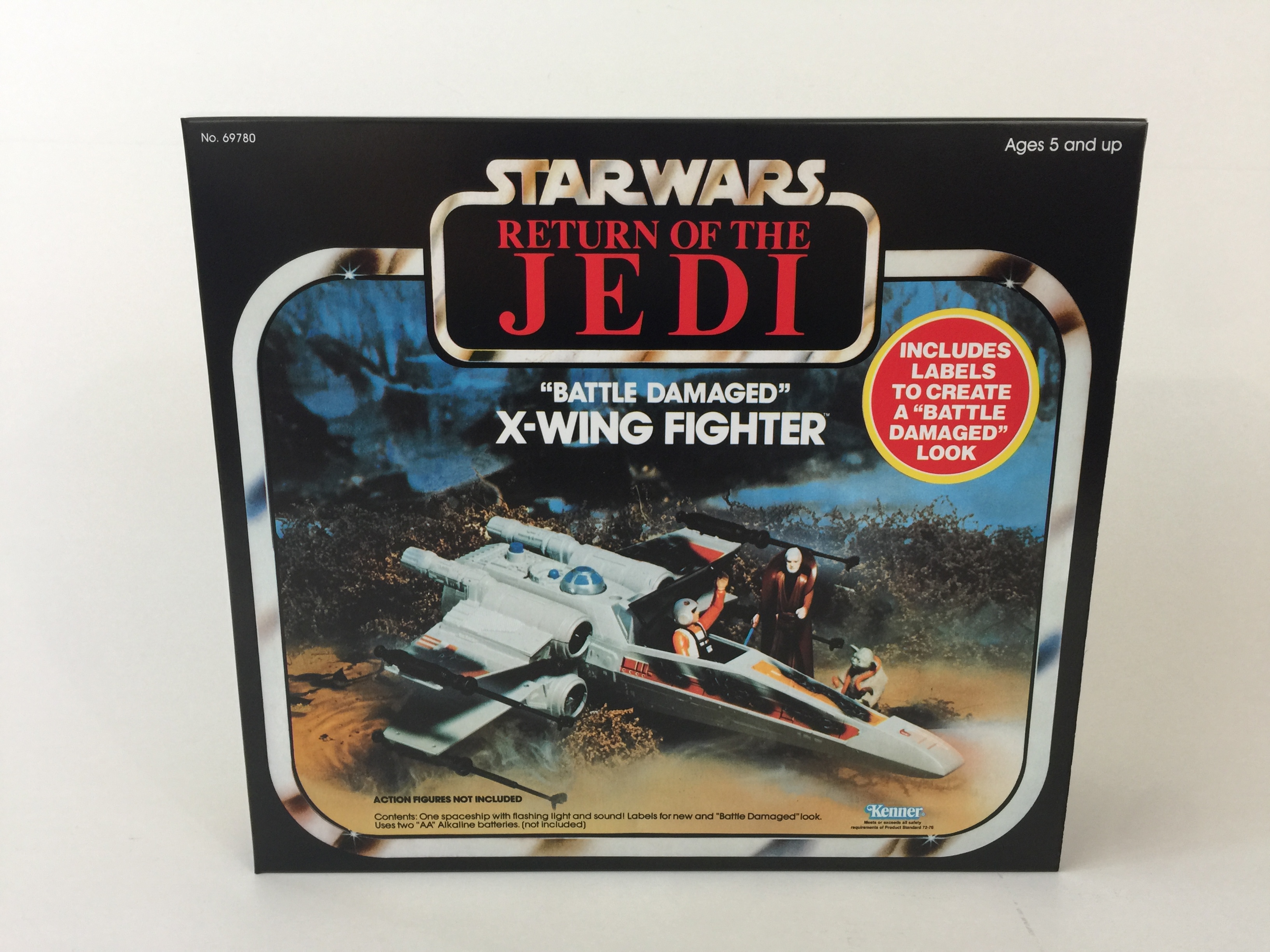 Battle Damaged X-Wing Fighter