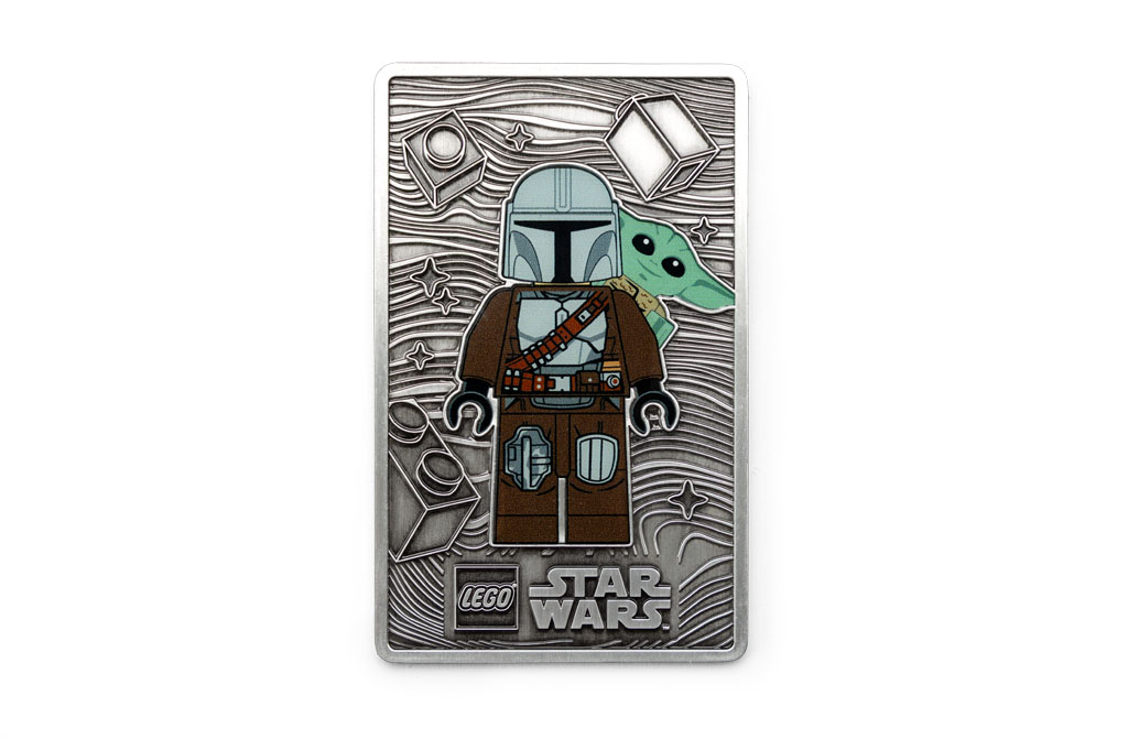 The Mandalorian and Grogu Metal Card