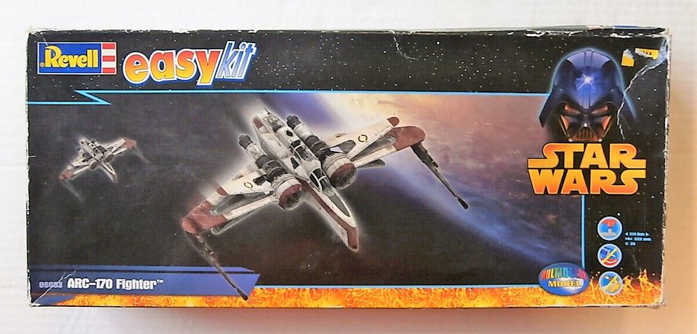 その他 Revell Star Wars ARC-70 Fighter easyKit Revell Star Wars Easykit Pocket ARC-170 Fighter : Amazon.co