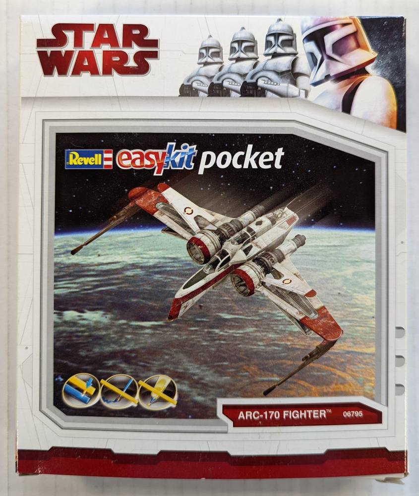 その他 Revell Star Wars ARC-70 Fighter easyKit Revell Star Wars Easykit Pocket ARC-170 Fighter : Amazon.co