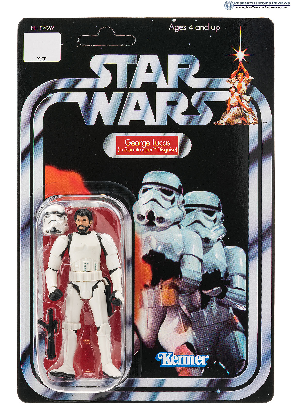 George Lucas (in Stormtrooper Disguise)