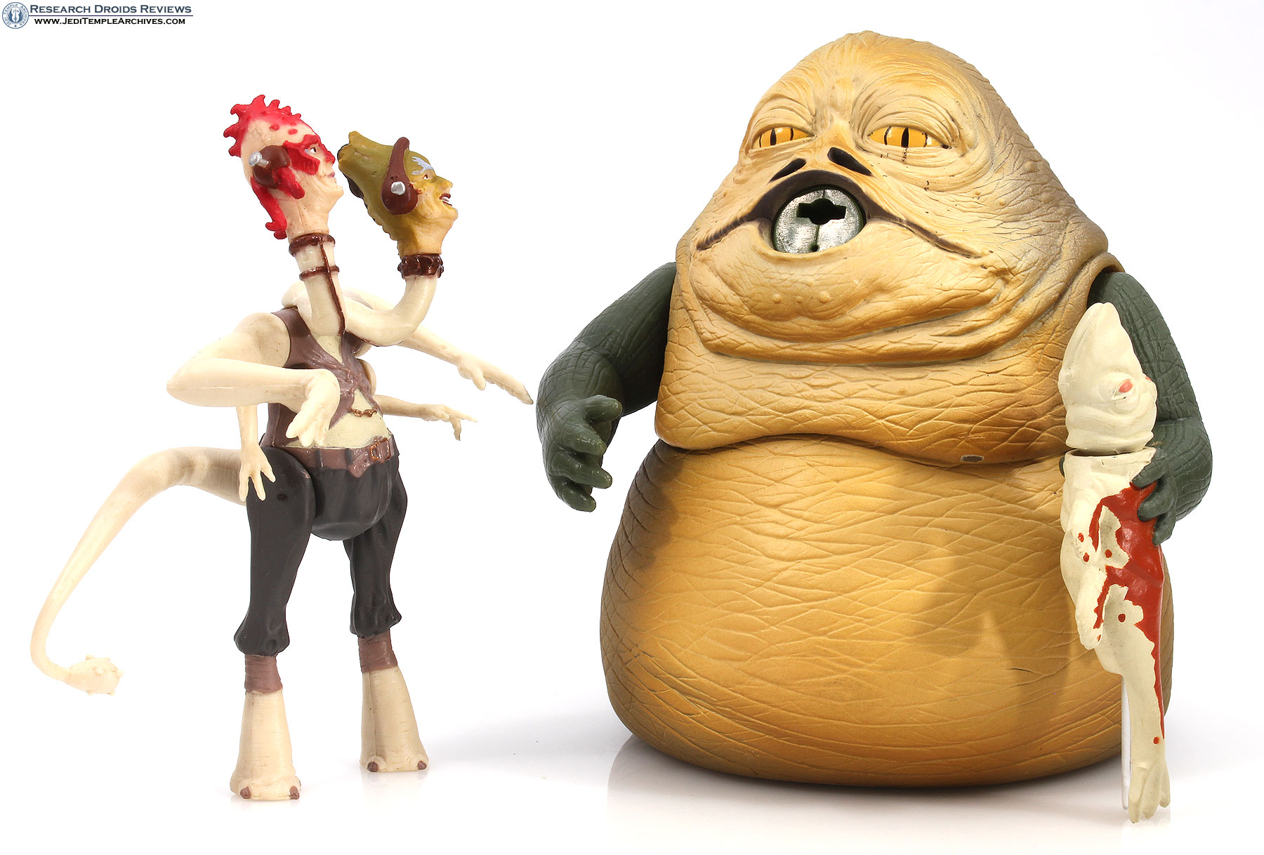 Jabba the Hutt with Two-Headed Announcer
