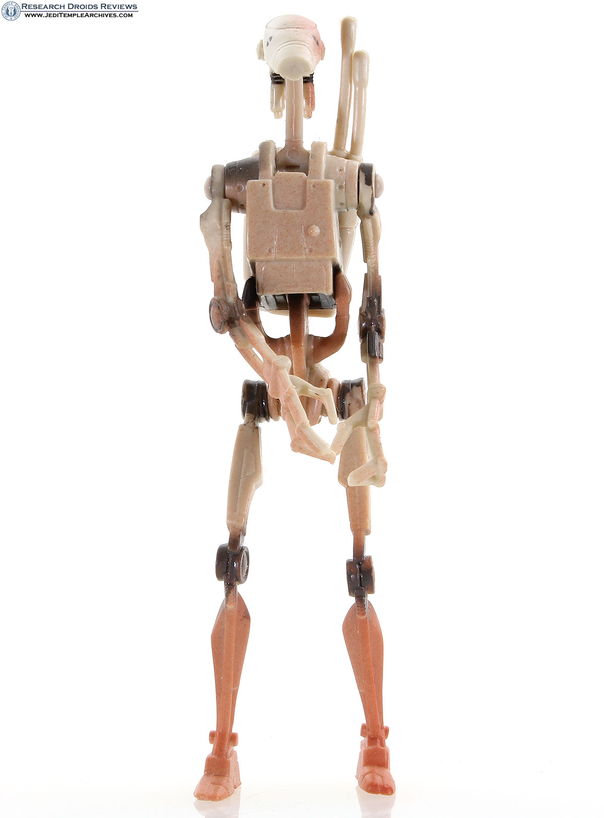 Battle Droid (BlastApart tan) Mace Windu with BlastApart Battle