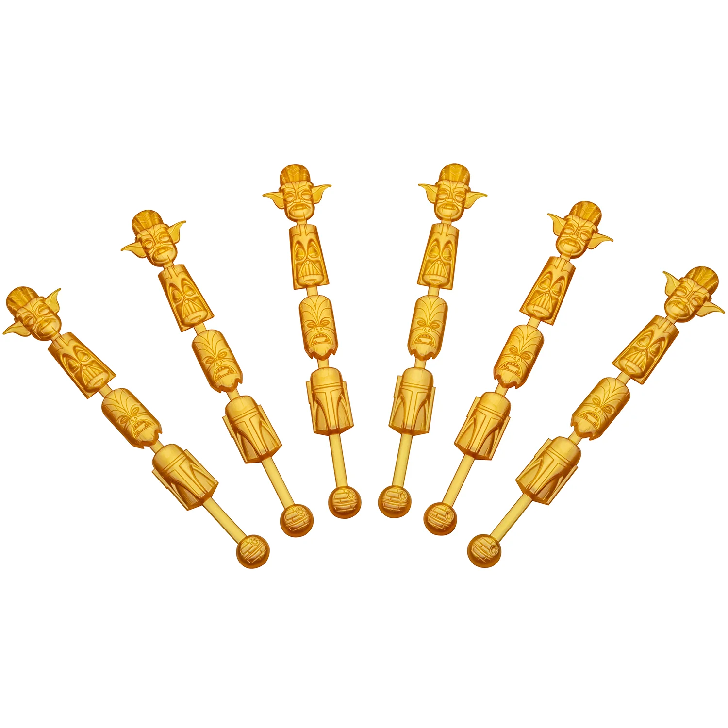 Shag (Gold) Star Wars Geeki Tikis Swizzle Sticks