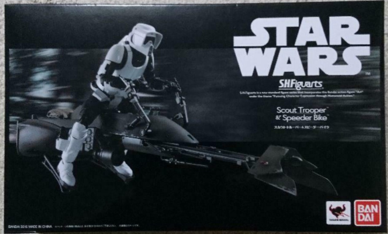 Biker Scout and Speeder Bike