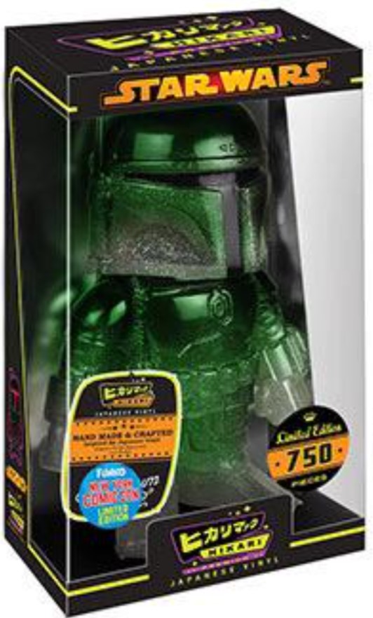 Clear Glitter Boba Fett