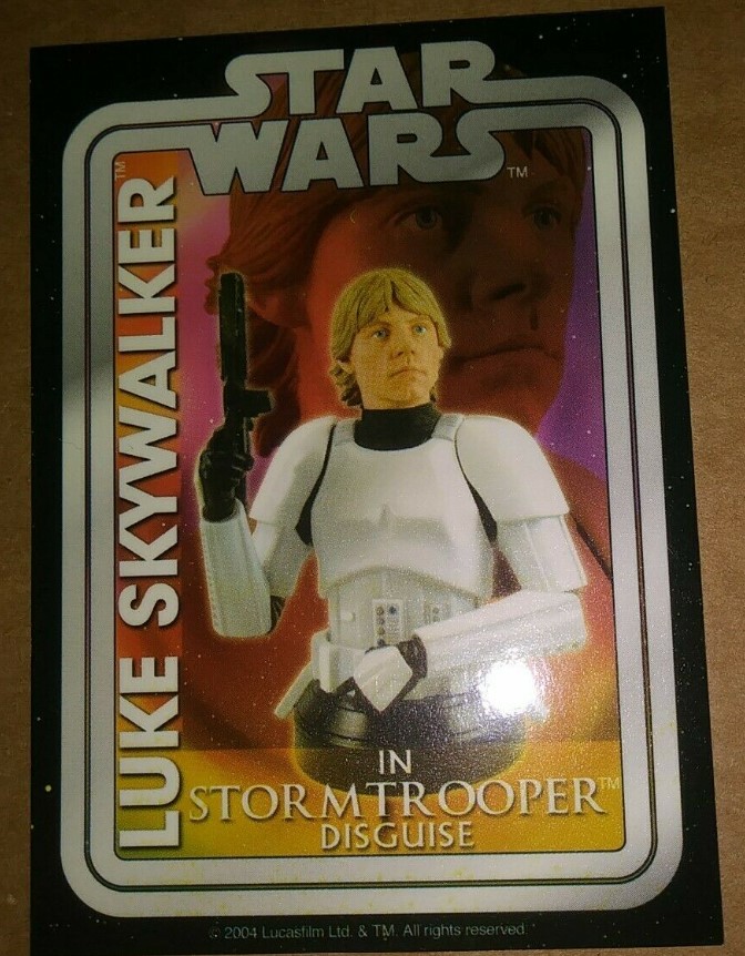 Luke Skywalker Stormtrooper Disguise