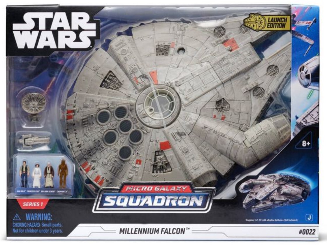 ObiWan Kenobi Millennium Falcon Micro Galaxy Squadron Assault Class