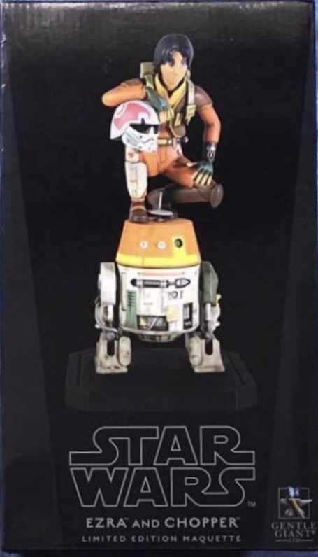 Ezra Bridger and Chopper