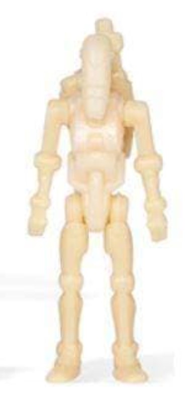 STAR WARS Micro Galaxy Squadron Droid Tri-Fighter Con Battle Droid - Giocattolo 4''