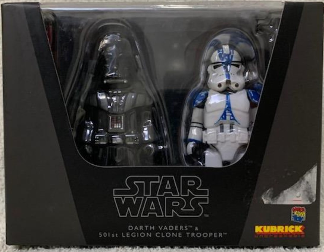 Darth Vader and 501st Legion Clone Trooper