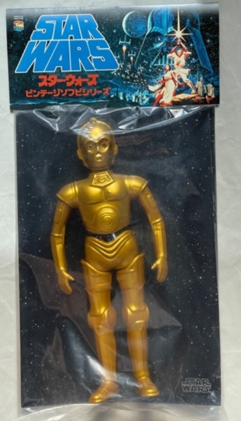 STAR WARS Vintage SOFUBI C-3PO ソフビ 未開封 VINTAGE STAR WARS FIGURE A NEW HOPE C-3PO SW00119 | eBay