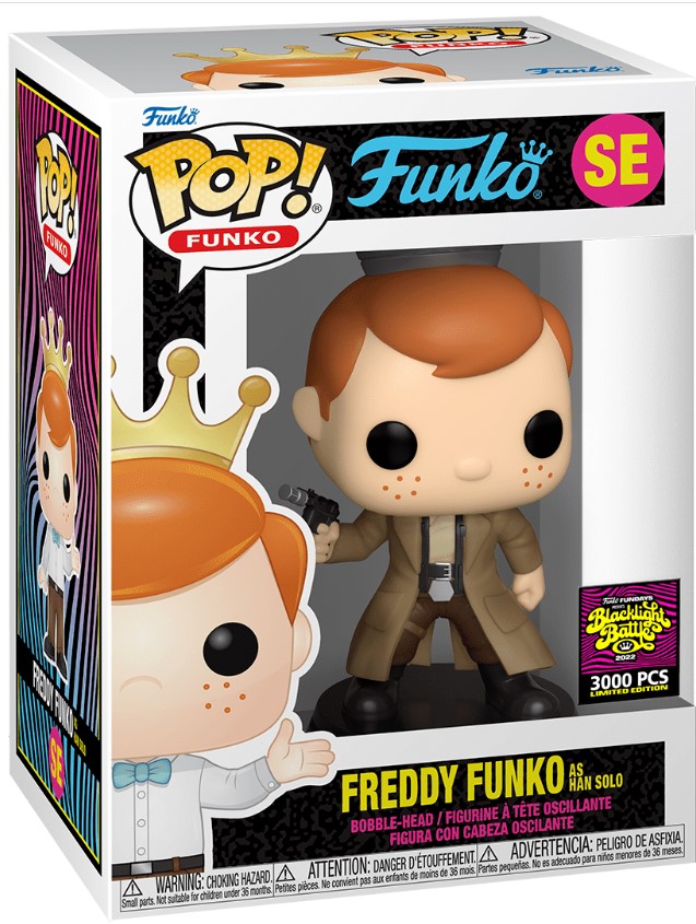 Freddy Funko as Han Solo