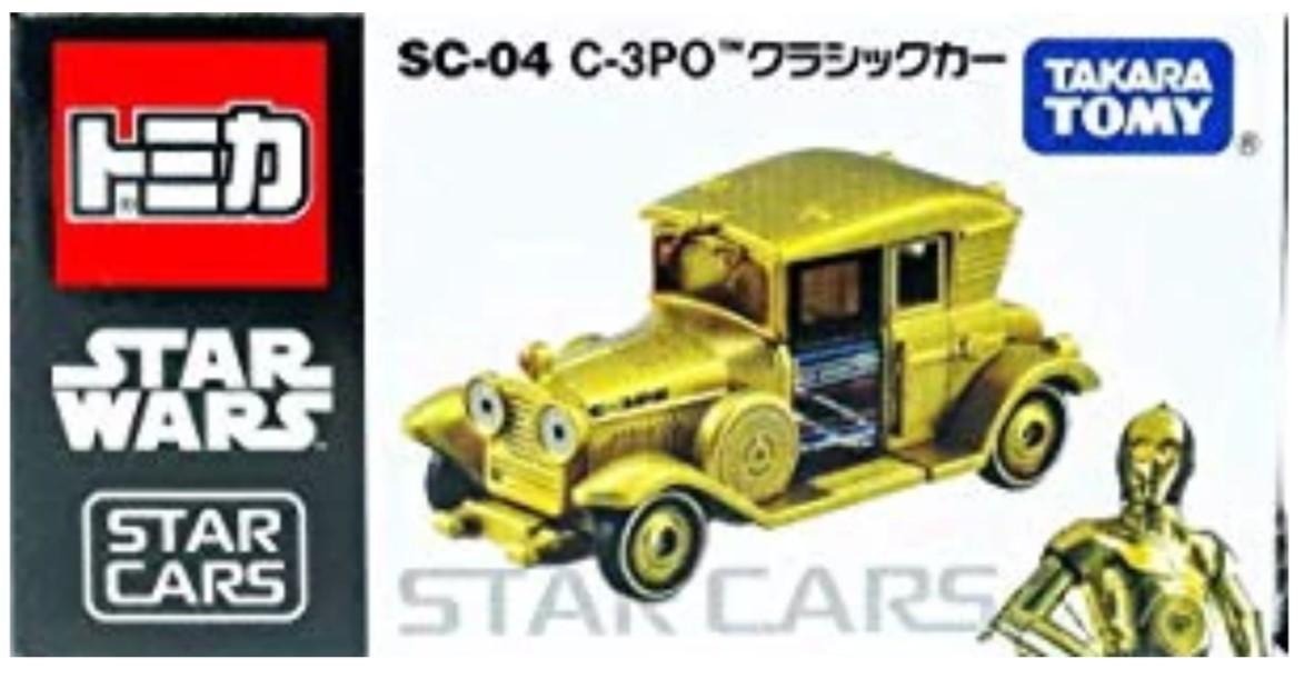 C-3PO Classic Car - Star Wars Tomica Star Cars SC04