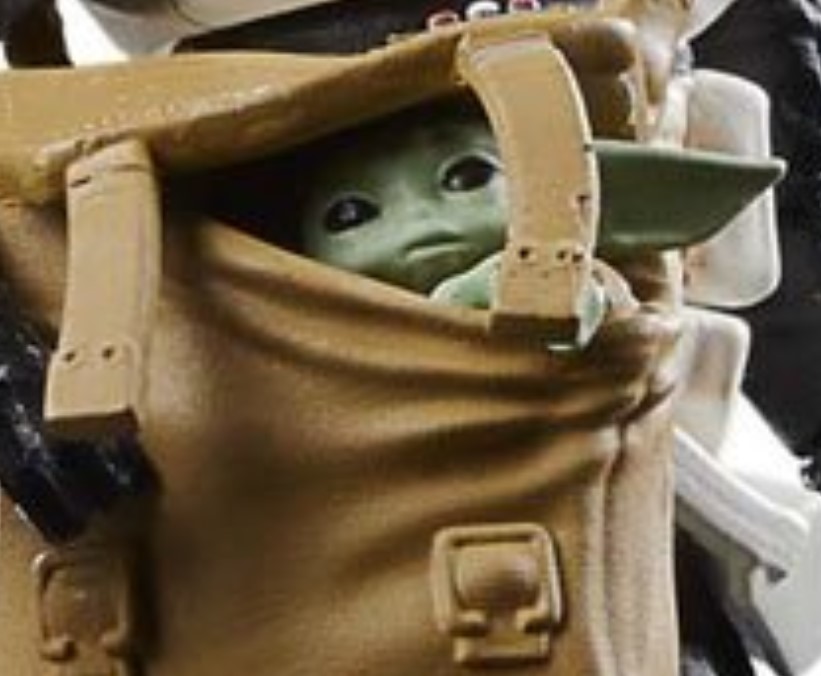 Grogu | Speeder Bike, Scout Trooper, and Grogu