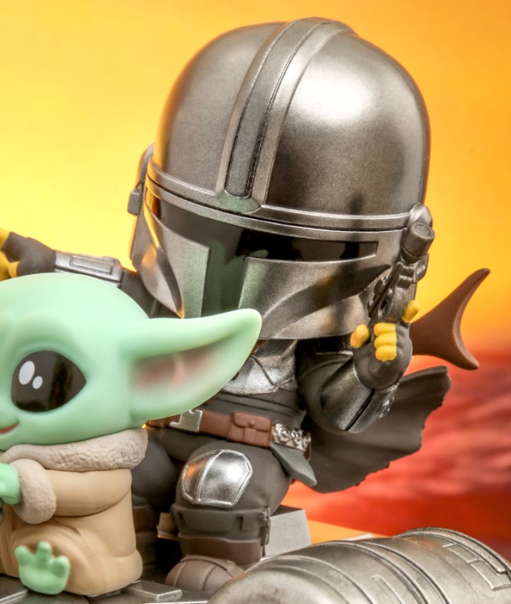 The Mandalorian | The Mandalorian and Grogu with Razor Crest