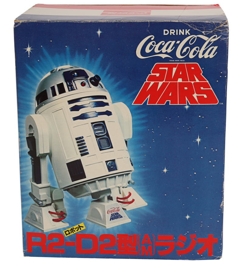 Star Wars R2D2型AMラジオ Coca-Cola フィギュア R2-D2 (Coca-Cola AM Radio) - Star Wars Fuji Radio Controlled