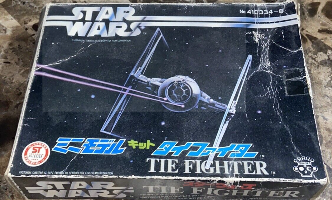 TIE Fighter Takara Vintage Star Wars Model Kit