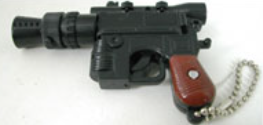 Han Solo's Blaster | Lightsaber Keychain 2012
