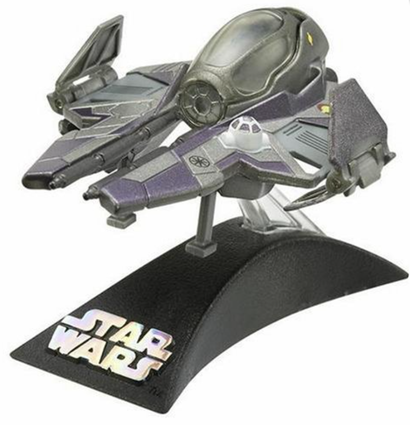 Mace Windu's Jedi Starfighter Titanium Series DieCast Vehicle