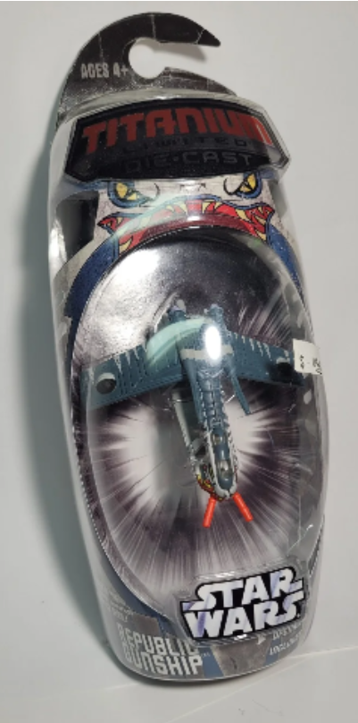 Republic Gunship (Clone Wars Titanium)