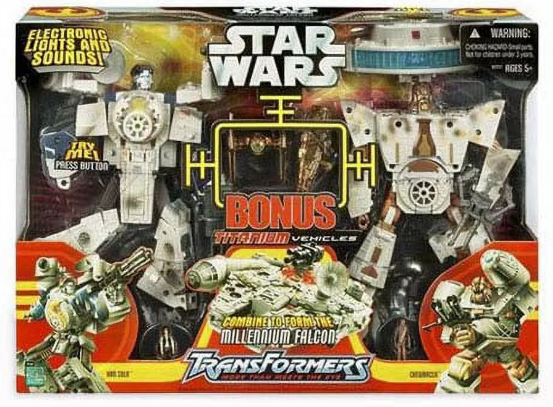 Chewbacca & Han Solo / Millennium Falcon (Exclusive)