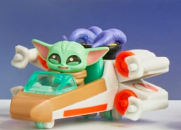 Grogu with Starfighter | Galactic Cruisers Series 1