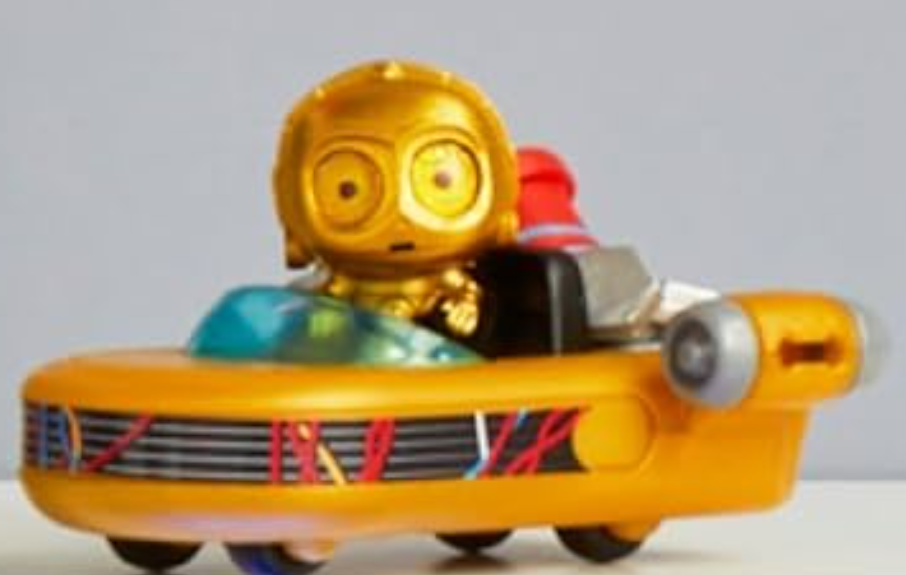 C-3PO with Landspeeder | Galactic Cruisers Series 1