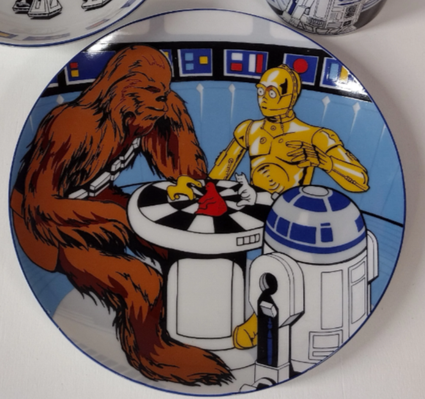 Chewbacca Plate | The World of Star Wars