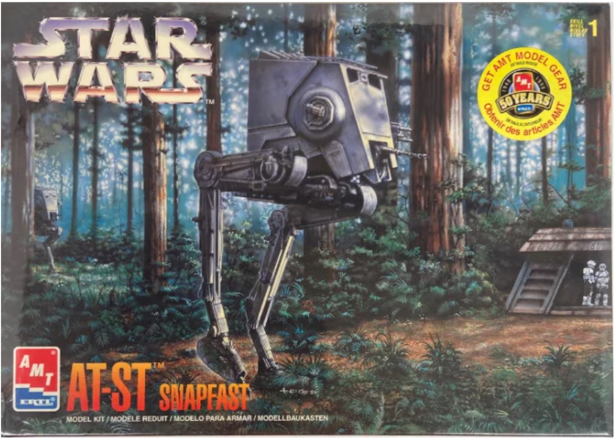 AT-ST - Star Wars AMT/ERTL (Renaissance) Snapfast Model Kit 8734