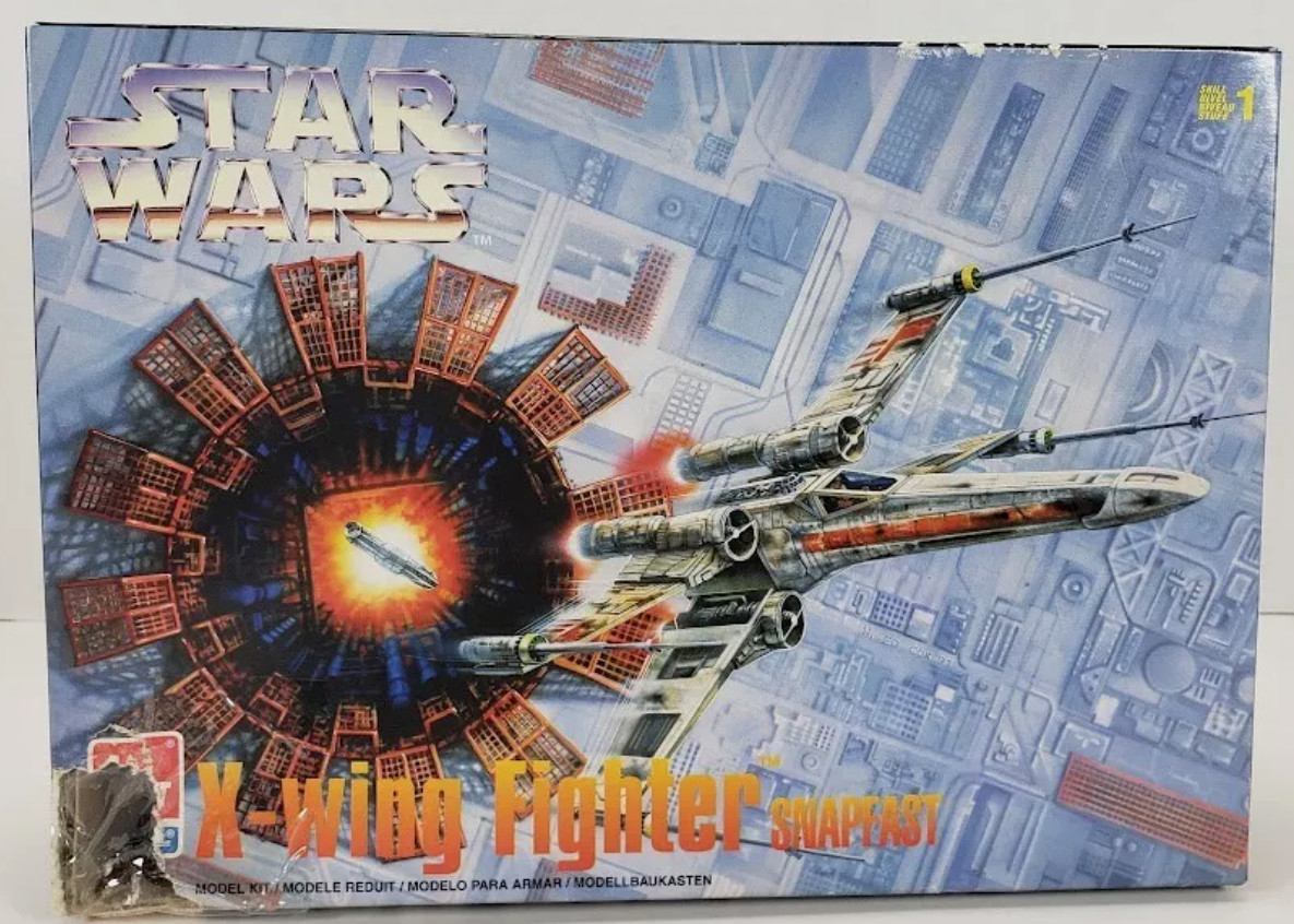 X-Wing Fighter - Star Wars MPC / ERTL / AMT (1988-1999) It's a Snap 8932
