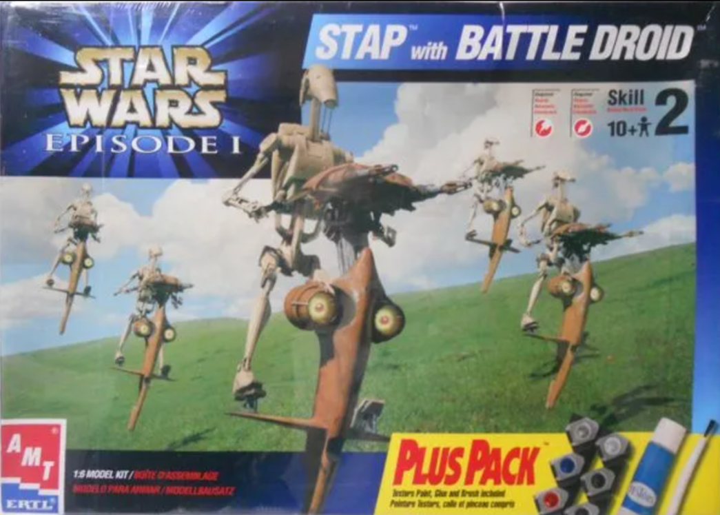 STAP with Battle Droid Plus Pack
