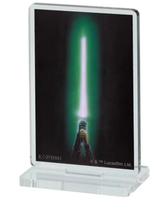 Lightsaber (Green) | Poster Acrylic Stands 02