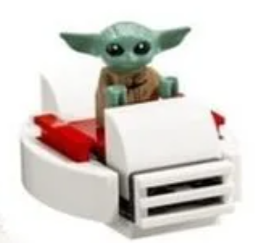 Grogu's Hover Pram | Mando and Grogu's N-1 Starfighter