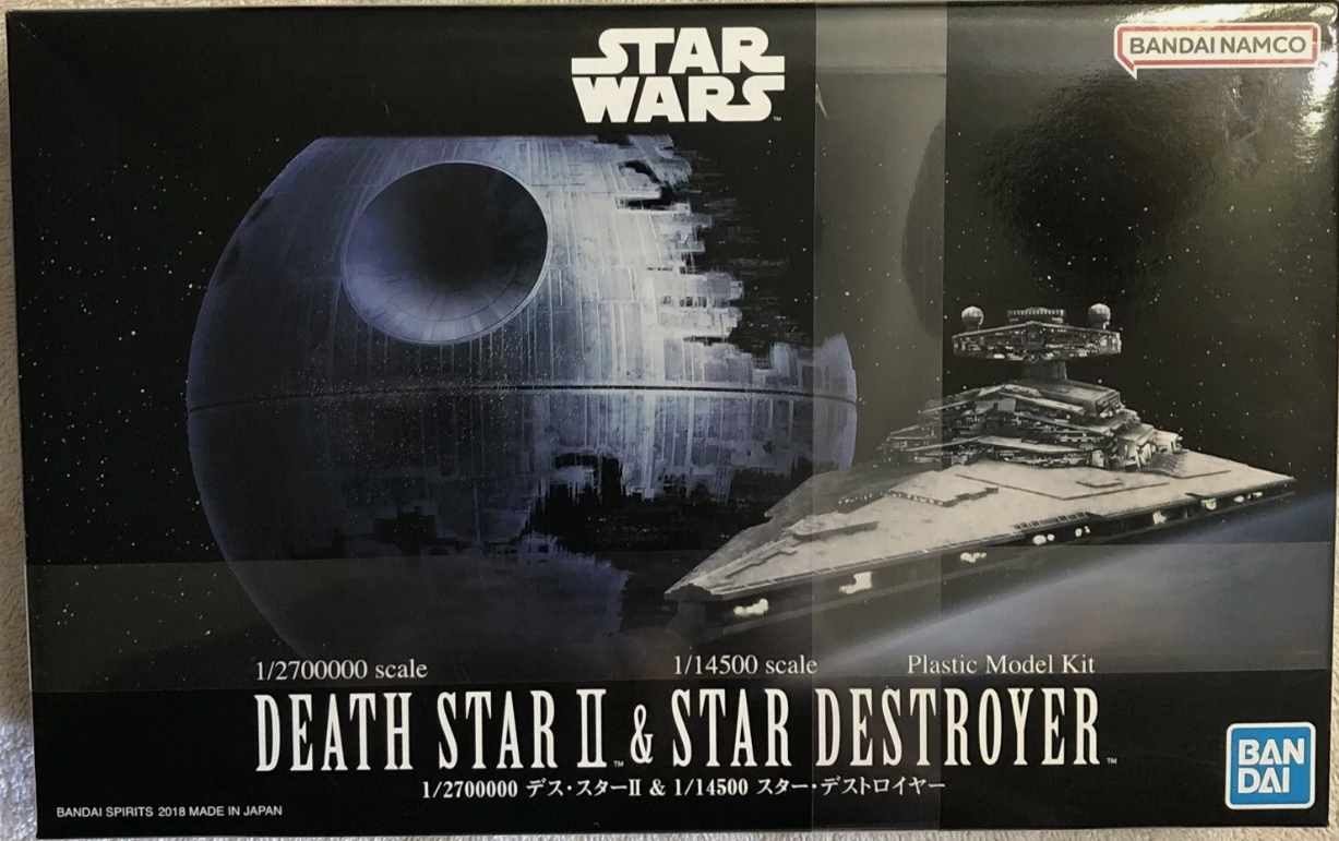 Death Star II and Star Destroyer
