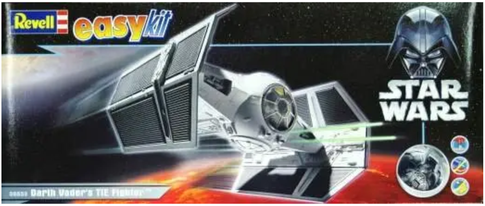 revell star wars darth vader tie fighter