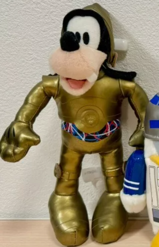 Goofy as C-3PO
